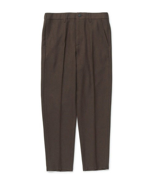 JUN STANDARD PICKS（ジュンスタンダードピックス）の「【セットアップ対応】ウーリッシュカルゼスラックスパンツ（スラックス・メンズ・ダークブラウン/ネイビー/ベージュ・L/M/LL）」の2枚目の写真