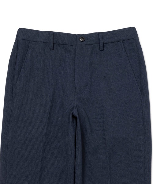 JUN STANDARD PICKS（ジュンスタンダードピックス）の「【セットアップ対応】ウーリッシュカルゼスラックスパンツ（スラックス・メンズ・ダークブラウン/ネイビー/ベージュ・L/M/LL）」の5枚目の写真