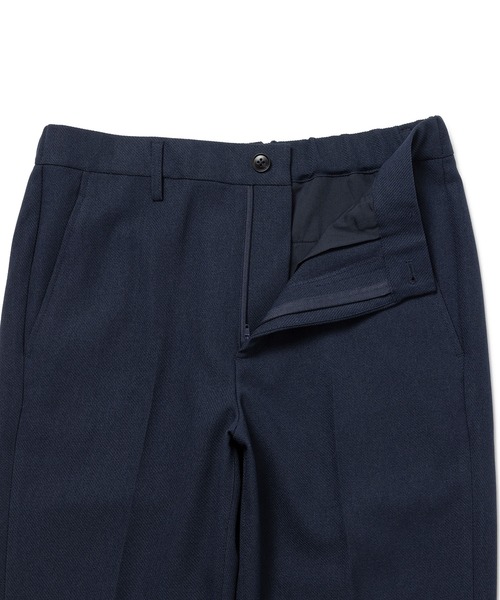 JUN STANDARD PICKS（ジュンスタンダードピックス）の「【セットアップ対応】ウーリッシュカルゼスラックスパンツ（スラックス・メンズ・ダークブラウン/ネイビー/ベージュ・L/M/LL）」の6枚目の写真