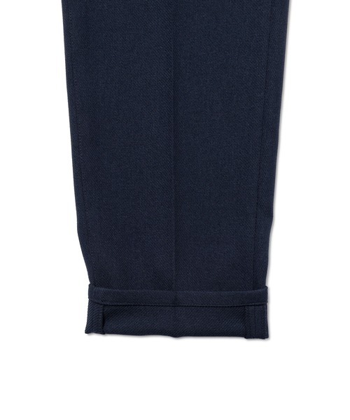 JUN STANDARD PICKS（ジュンスタンダードピックス）の「【セットアップ対応】ウーリッシュカルゼスラックスパンツ（スラックス・メンズ・ダークブラウン/ネイビー/ベージュ・L/M/LL）」の9枚目の写真