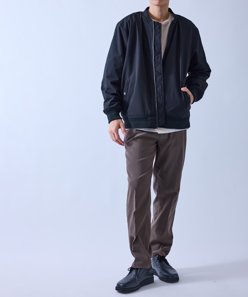 JUN STANDARD PICKS（ジュンスタンダードピックス）の「【セットアップ対応】ウーリッシュカルゼスラックスパンツ（スラックス・メンズ・ダークブラウン/ネイビー/ベージュ・L/M/LL）」の18枚目の写真