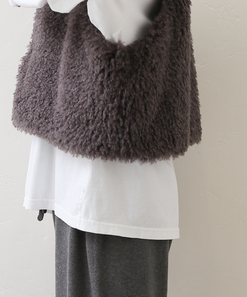 JOURNAL STANDARD LUXE(ジャーナルスタンダード ラックス)の「《追加》カーリーショートベスト(006)(ベスト・レディース・チャコールグレー・FREE)」の15枚目の写真