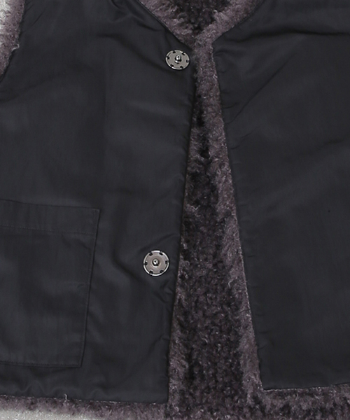 JOURNAL STANDARD LUXE(ジャーナルスタンダード ラックス)の「《追加》カーリーショートベスト(006)(ベスト・レディース・チャコールグレー・FREE)」の17枚目の写真