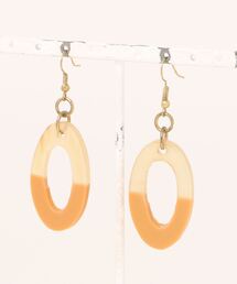 《buffalo horns》 オーバルピアス