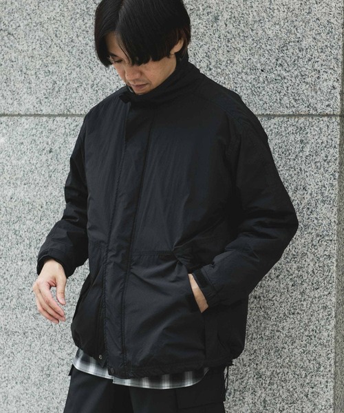 URBAN RESEARCH DOORS（アーバンリサーチドアーズ）の「URD 裏ボアナイロンブルゾン（ブルゾン・メンズ・ブラック/オリーブ・MEDIUM/LARGE）」の16枚目の写真