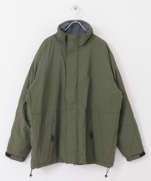 URBAN RESEARCH DOORS（アーバンリサーチドアーズ）の「URD 裏ボアナイロンブルゾン（ブルゾン・メンズ・ブラック/オリーブ・MEDIUM/LARGE）」の13枚目の写真