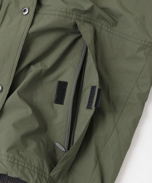 URBAN RESEARCH DOORS（アーバンリサーチドアーズ）の「URD 裏ボアナイロンブルゾン（ブルゾン・メンズ・ブラック/オリーブ・MEDIUM/LARGE）」の10枚目の写真