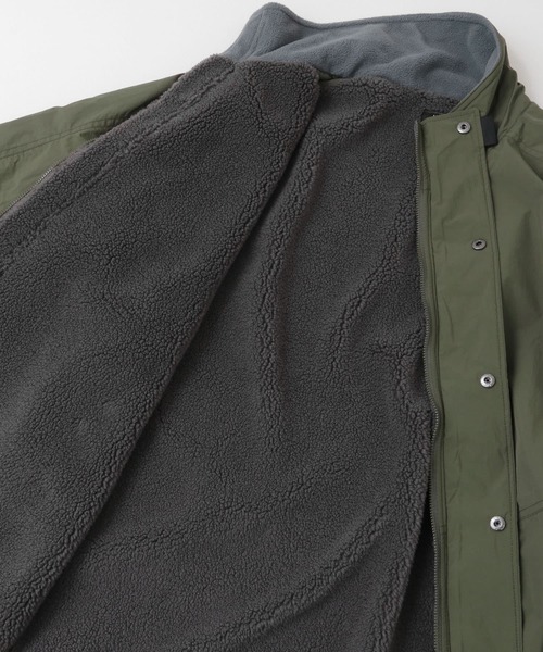 URBAN RESEARCH DOORS（アーバンリサーチドアーズ）の「URD 裏ボアナイロンブルゾン（ブルゾン・メンズ・ブラック/オリーブ・MEDIUM/LARGE）」の8枚目の写真