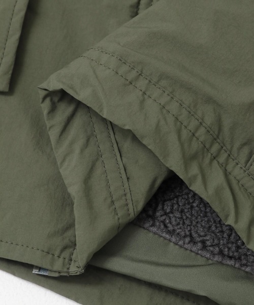 URBAN RESEARCH DOORS（アーバンリサーチドアーズ）の「URD 裏ボアナイロンブルゾン（ブルゾン・メンズ・ブラック/オリーブ・MEDIUM/LARGE）」の6枚目の写真