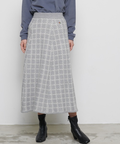 【セール】ツイード ニット スカート（スカート）｜Arnold Palmer（アーノルドパーマー） 4,910円