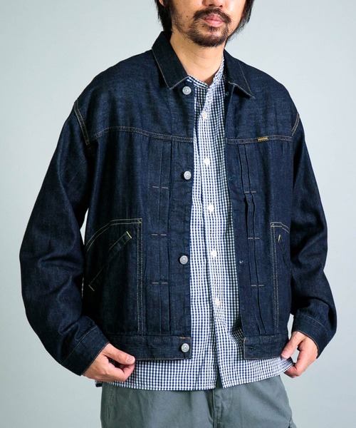 OMNIGOD mens / オムニゴッド] 7ozデニム ショートワーク