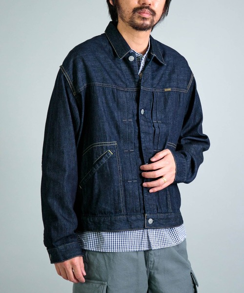 OMNIGOD mens / オムニゴッド] 7ozデニム ショートワーク