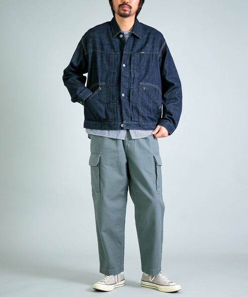 OMNIGOD mens / オムニゴッド] 7ozデニム ショートワークジャケット