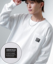improves（インプローブス）の「【SIDEWAY STANCE】ワンポイント刺しゅう ポケット ロンT（Tシャツ/カットソー）」