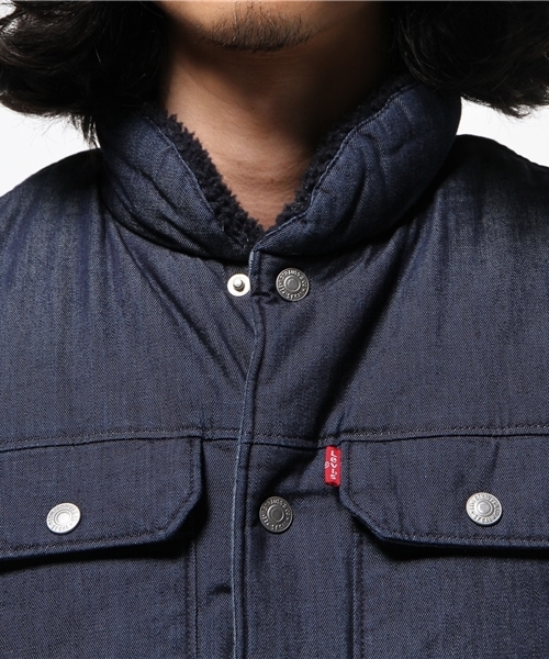Levi's（リーバイス）の「Thermore（サーモア）ベスト（ダウンベスト・メンズ・インディゴブルー・MEDIUM/SMALL/LARGE/X-SMALL）」の8枚目の写真
