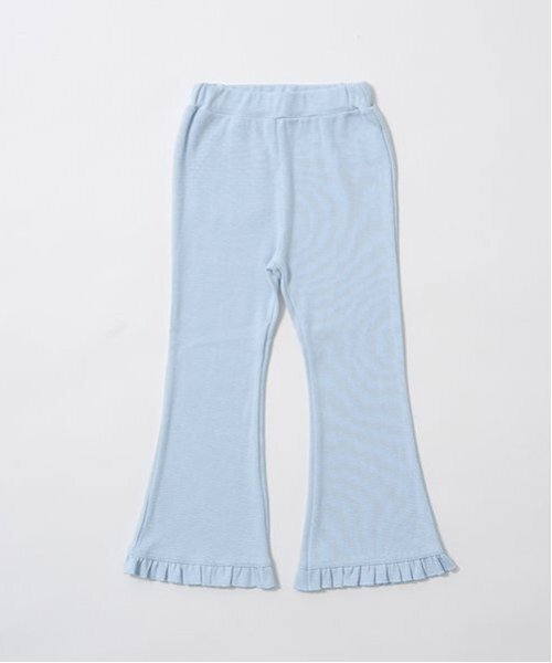 Lycee mine（リセマイン）の「【ともパン】裾フリルフレアパンツ（その他パンツ・キッズ・ブラック/クリーム/アイボリー/サックスブルー/ラベンダー/ミント・120cm/100cm/140cm/110cm/130cm）」の8枚目の写真