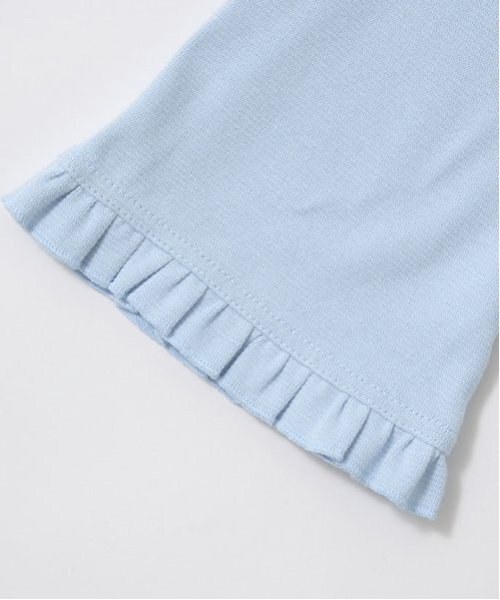 Lycee mine（リセマイン）の「【ともパン】裾フリルフレアパンツ（その他パンツ・キッズ・ブラック/クリーム/アイボリー/サックスブルー/ラベンダー/ミント・120cm/100cm/140cm/110cm/130cm）」の12枚目の写真