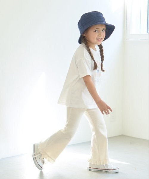 ともパン】裾フリルフレアパンツ（その他パンツ）｜Lycee mine