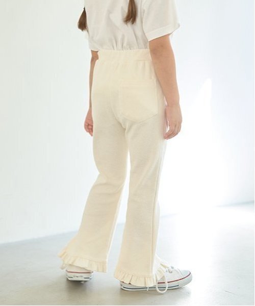 ともパン】裾フリルフレアパンツ（その他パンツ）｜Lycee mine