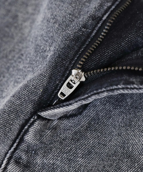 ETELIO(エテリオ)の「2タックワイドバギー12オンスデニムパンツ 【セットアップ可能】(デニムパンツ・メンズ・ブラウン/ブラック/グレー/ブルー・S/M/L)」の13枚目の写真