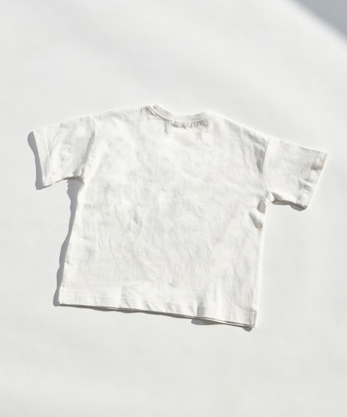 pairmanon（ペアマノン）の「【綿100%】オリジナル フードプリント 半袖 Tシャツ（Tシャツ/カットソー・キッズ・グリーン系その他/ブルー系その他/ピンク系その他2/ベージュ系その他2/ホワイト系その他/ベージュ系その他/ブラウン系その他/ピンク系その他/ブラック系その他/ホワイト系その他2・140/90/150/120/130/110/100/80）」の12枚目の写真