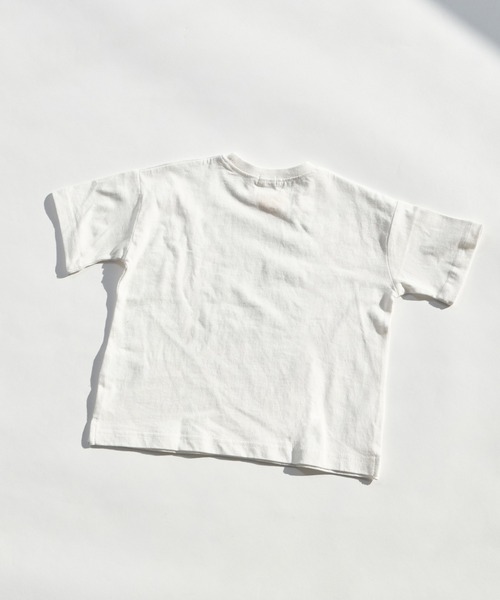 pairmanon（ペアマノン）の「【綿100%】オリジナル フードプリント 半袖 Tシャツ（Tシャツ/カットソー・キッズ・グリーン系その他/ブルー系その他/ピンク系その他2/ベージュ系その他2/ホワイト系その他/ベージュ系その他/ブラウン系その他/ピンク系その他/ブラック系その他/ホワイト系その他2・140/90/150/120/130/110/100/80）」の14枚目の写真