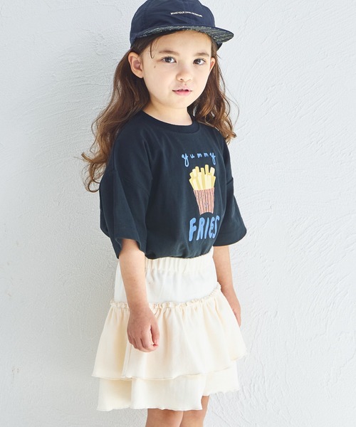 pairmanon（ペアマノン）の「【綿100%】オリジナル フードプリント 半袖 Tシャツ（Tシャツ/カットソー・キッズ・グリーン系その他/ブルー系その他/ピンク系その他2/ベージュ系その他2/ホワイト系その他/ベージュ系その他/ブラウン系その他/ピンク系その他/ブラック系その他/ホワイト系その他2・140/90/150/120/130/110/100/80）」の20枚目の写真