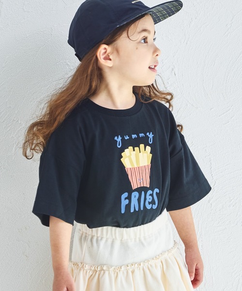 pairmanon（ペアマノン）の「【綿100%】オリジナル フードプリント 半袖 Tシャツ（Tシャツ/カットソー・キッズ・グリーン系その他/ブルー系その他/ピンク系その他2/ベージュ系その他2/ホワイト系その他/ベージュ系その他/ブラウン系その他/ピンク系その他/ブラック系その他/ホワイト系その他2・140/90/150/120/130/110/100/80）」の21枚目の写真