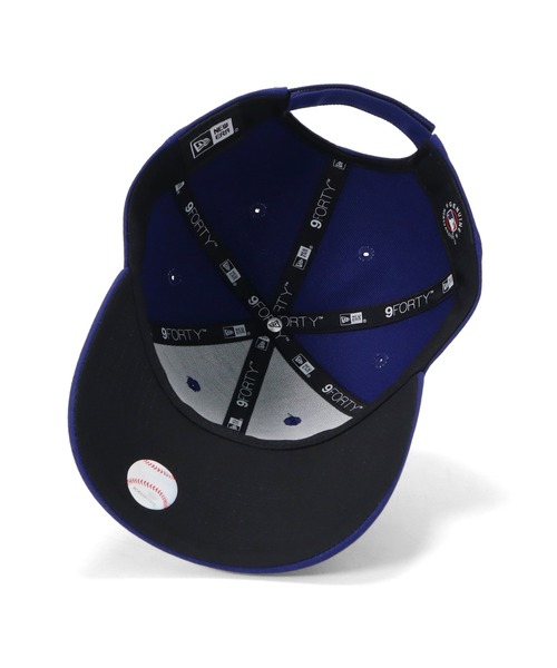 NEW ERA（ニューエラ）の「ニューエラキャップ 9FORTY ロサンゼルスドジャースMLB LA（キャップ・メンズ・ブルー・FREE）」の5枚目の写真