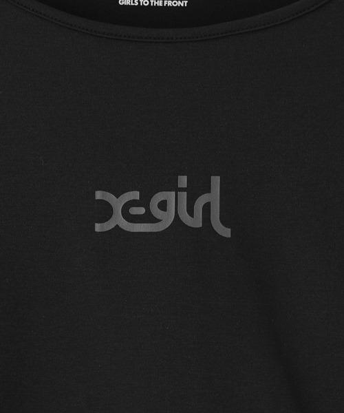 X-GIRL/エックスガール メッシュロンT 155251013008（Tシャツ/カットソー）｜X-girl（エックスガール）