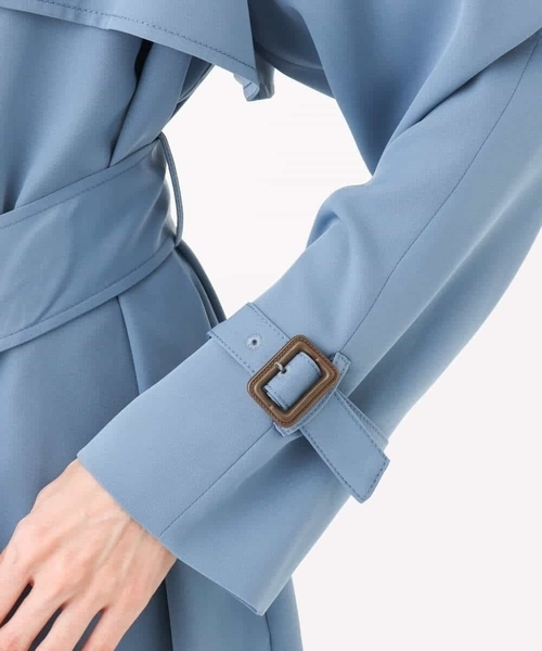 ミッシェルクランコートベルト付き