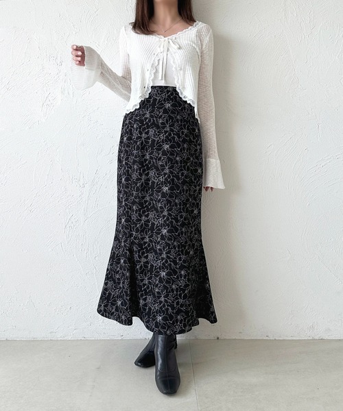 そら♪出品 1200×600×800 高身長 チェック柄フリルティアードマーメイドスカート