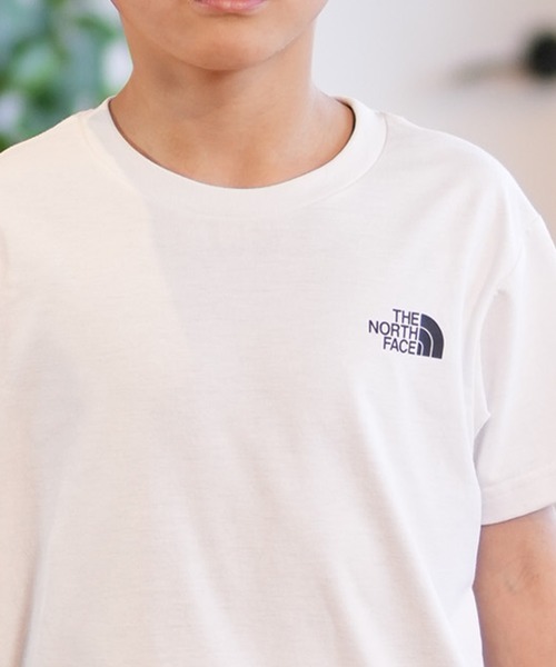 THE NORTH FACE（ザノースフェイス）の「THE NORTH FACE/ザ・ノース・フェイス S/S ES CIRCU T キッズ Tシャツ NTJ32577（Tシャツ/カットソー・キッズ・ホワイト/ブラック・160cm/150cm/140cm/130cm）」の7枚目の写真