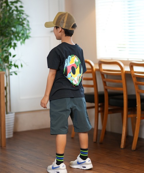 THE NORTH FACE（ザノースフェイス）の「THE NORTH FACE/ザ・ノース・フェイス S/S ES CIRCU T キッズ Tシャツ NTJ32577（Tシャツ/カットソー・キッズ・ホワイト/ブラック・160cm/150cm/140cm/130cm）」の10枚目の写真