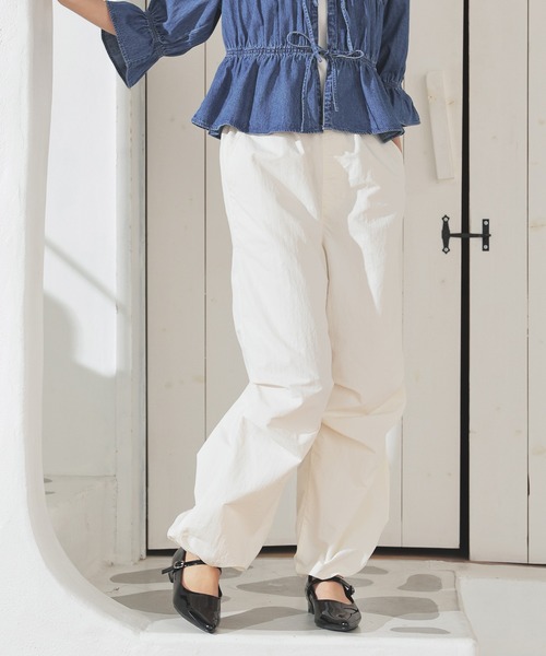 GALLARDAGALANTE【R JUBILEE】パラシュートパンツ/別注 大人カジュアルの代表格「R JUBILEE」のスウェット&パンツが予約