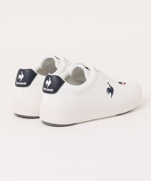 le coq sportif(ルコックスポルティフ)の「【軽量】コートスタイルスニーカー(LCS シェル バウンド)(スニーカー・レディース・ブラック/ベージュ系その他/ネイビー×ホワイト/レッド系その他/ブルー系その他/杢グレー・23.5cm/24cm/24.5cm/23cm/22.5cm)」の13枚目の写真