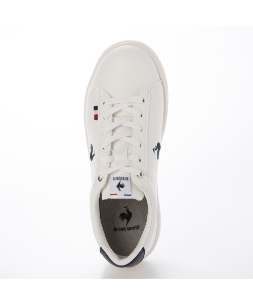 le coq sportif(ルコックスポルティフ)の「【軽量】コートスタイルスニーカー(LCS シェル バウンド)(スニーカー・レディース・ブラック/ベージュ系その他/ネイビー×ホワイト/レッド系その他/ブルー系その他/杢グレー・23.5cm/24cm/24.5cm/23cm/22.5cm)」の10枚目の写真