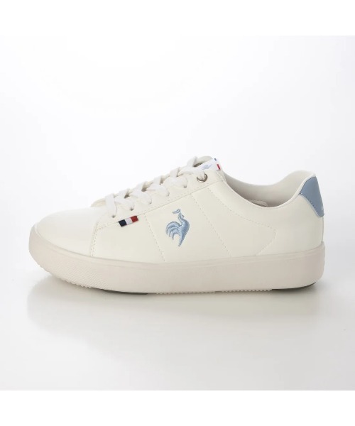 le coq sportif(ルコックスポルティフ)の「【軽量】コートスタイルスニーカー(LCS シェル バウンド)(スニーカー・レディース・ブラック/ベージュ系その他/ネイビー×ホワイト/レッド系その他/ブルー系その他/杢グレー・23.5cm/24cm/24.5cm/23cm/22.5cm)」の15枚目の写真