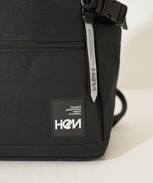 HeM（ヘム）の「【HeM/ヘム】 拡張デイパック 26L(30L) SAC'S BAR 別注 スクールバッグ 容量アップ（バックパック/リュック・レディース・ブルー/ホワイト/桜・FREE）」の18枚目の写真