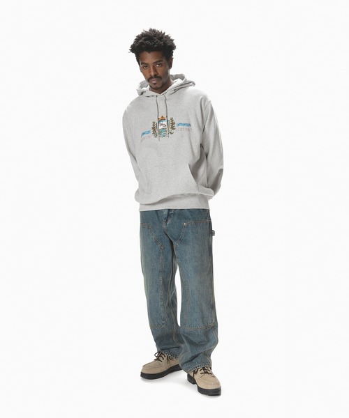 【THISISNEVERTHAT】クレストパーカー ネイビー Crest Hoodie – thisisneverthat® JP