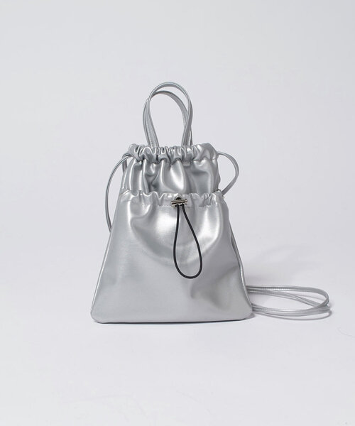 Lui's（ルイス）の「【Neucon/ニューコン】2way 巾着ショルダーバッグ（ショルダーバッグ・メンズ・ブラック/シルバー・FREE）」の20枚目の写真