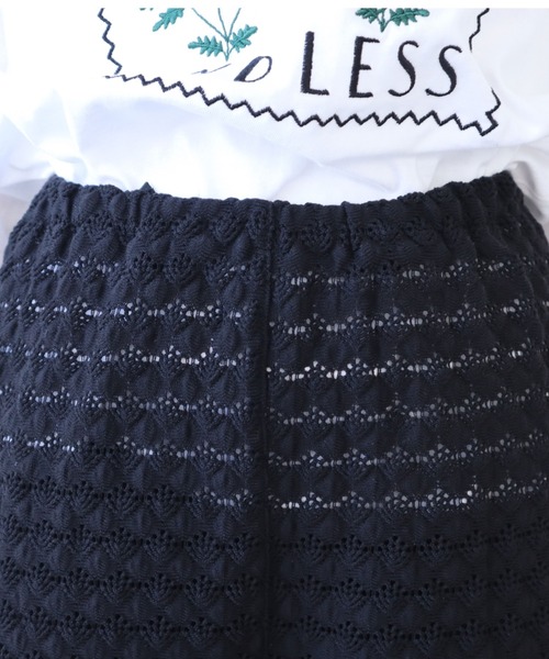 yuni(ユニ )の「バルファスコットンレース ペチパンツ(その他パンツ・レディース・ブラック/ベージュ・FREE)」の14枚目の写真