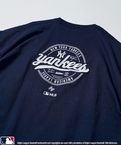 MLB/メジャーリーグベースボール 別注 MLB サークルロゴグラフィックTシャツ【限定展開】(Tシャツ/カットソー)|MLB(メジャーリーグ ...