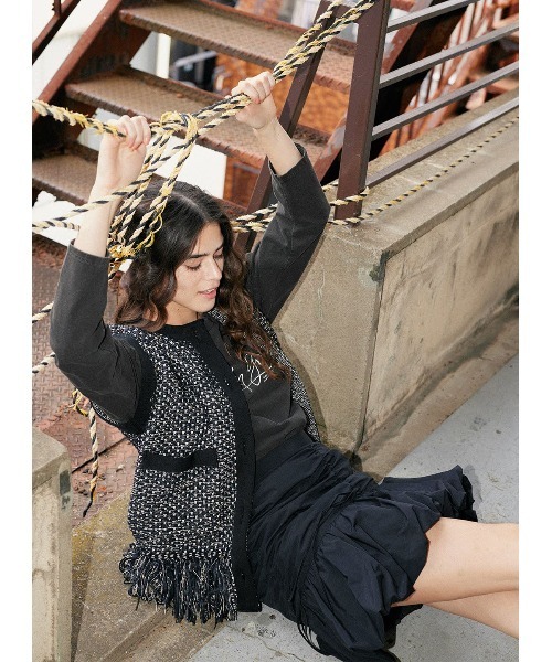 COEL（コエル）の「シャーリングバルーンミニスカート（スカート・レディース・ブラック・38/36）」の16枚目の写真