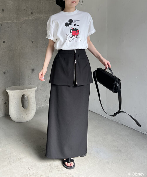 GOOD ROCK SPEED(グッドロックスピード)の「〈GOOD ROCK SPEED〉MICKEY / Tシャツ(Tシャツ/カットソー・レディース・ホワイト・FREE)」の5枚目の写真