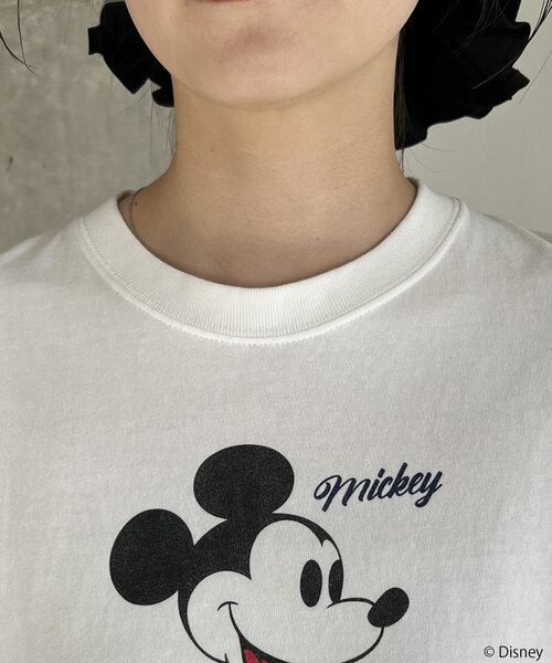 GOOD ROCK SPEED(グッドロックスピード)の「〈GOOD ROCK SPEED〉MICKEY / Tシャツ(Tシャツ/カットソー・レディース・ホワイト・FREE)」の13枚目の写真