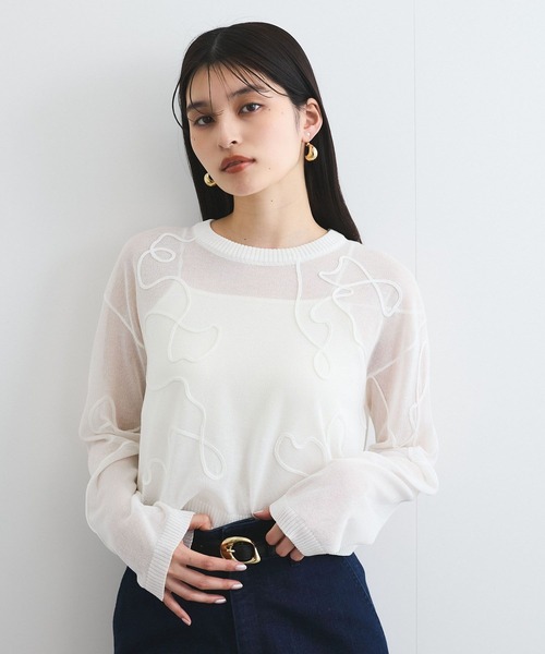 美品✴︎ GASA* ガサ獅子座　ニットフードコート kink