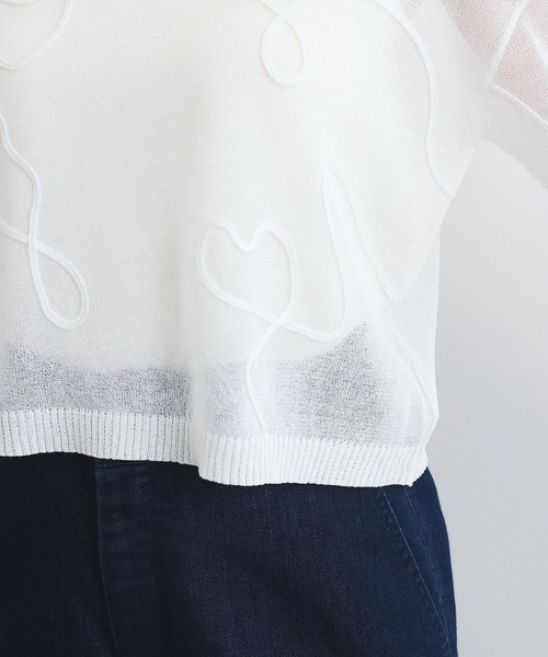 美品✴︎ GASA* ガサ獅子座　ニットフードコート GASA* 【美品/2024SS/定価8.5万】ガサ GASA *獅子座ニットフード