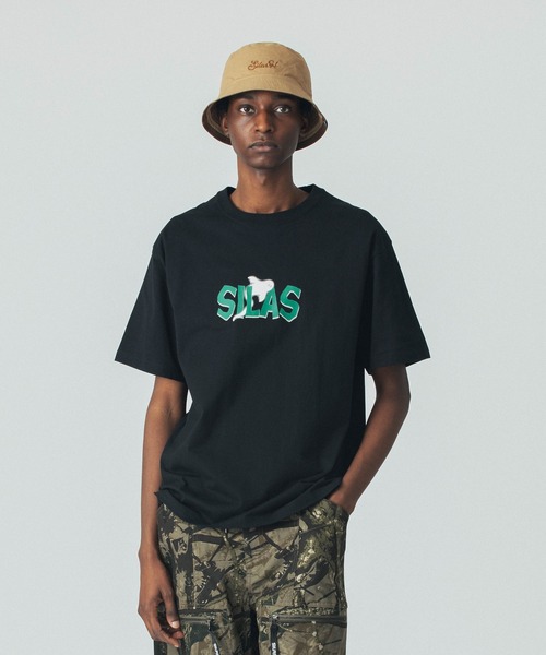 SILAS(サイラス)の「GHOST LOGO S/S TEE(Tシャツ/カットソー・メンズ・ブラック/アッシュ/ホワイト・M/L/XL)」の7枚目の写真