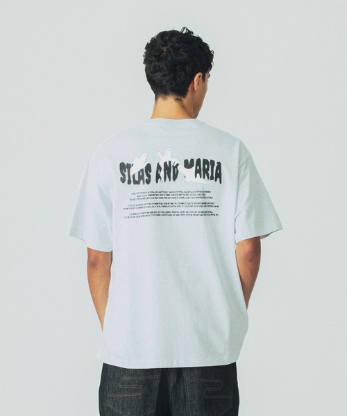 SILAS(サイラス)の「GHOST LOGO S/S TEE(Tシャツ/カットソー・メンズ・ブラック/アッシュ/ホワイト・M/L/XL)」の10枚目の写真